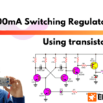 Circuito regulador de conmutación de 5 V que utiliza transistores