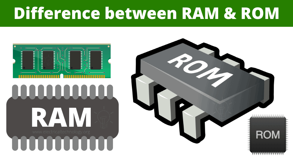¿Cuál es la principal diferencia entre RAM y ROM?