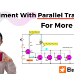 Experimente con transistores paralelos para obtener más corriente