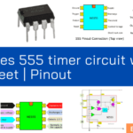 ¿Cómo funciona el circuito temporizador NE555? Hoja de datos | Configuración de pines