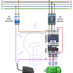 ¿Cómo controlar un motor trifásico mediante un interruptor de pedal?