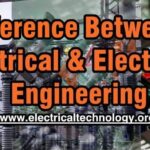 ¿Principal diferencia entre ingeniería eléctrica y electrónica?
