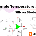 Sensor de temperatura simple que utiliza diodo 1N4148