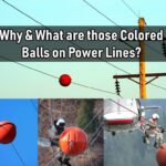 ¿Para qué sirven las bolas marcadoras aéreas de colores en las líneas eléctricas?