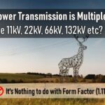 ¿Por qué la transmisión de energía eléctrica es múltiplo de 11, es decir, 11 kV/22 kV/66 kV, etc.?